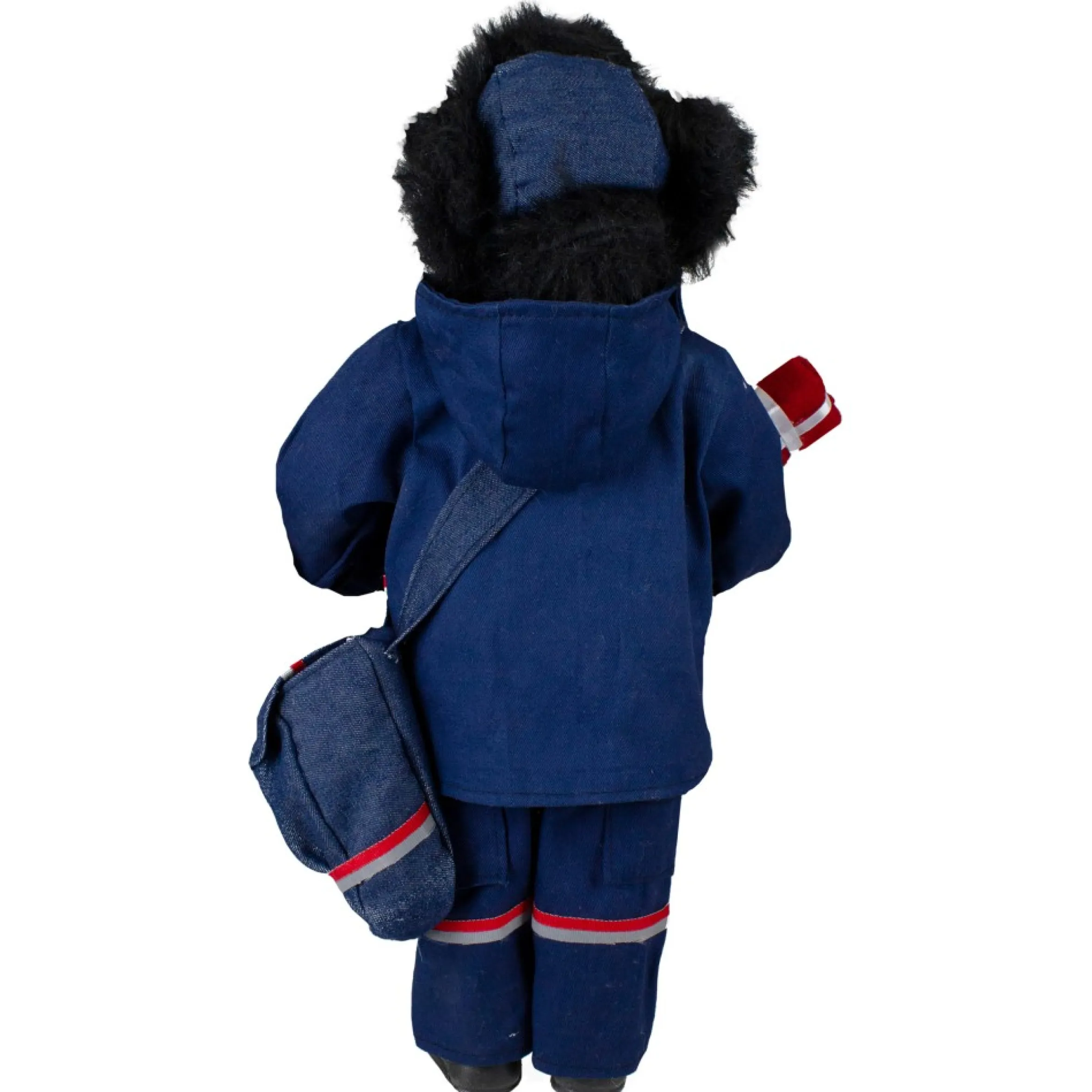 18" Usps Postal Service Mail Carrier Santa Claus Standing Christmas Figure