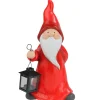 12" Whimsical Santa Claus Gnome With Lantern Christmas Figure