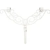 24" White Antler Unique Adjustable Christmas Wreath Hanger