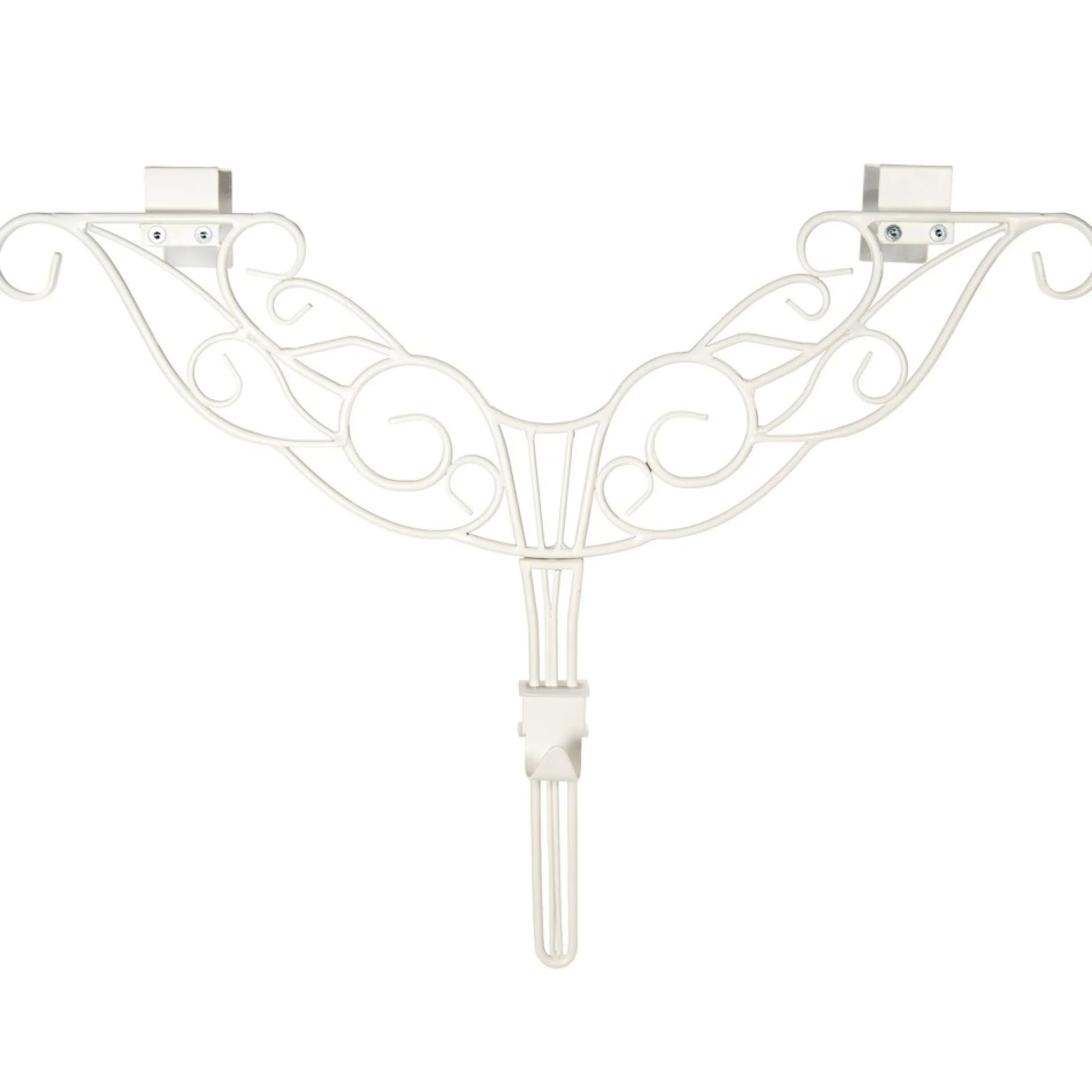 24" White Antler Unique Adjustable Christmas Wreath Hanger