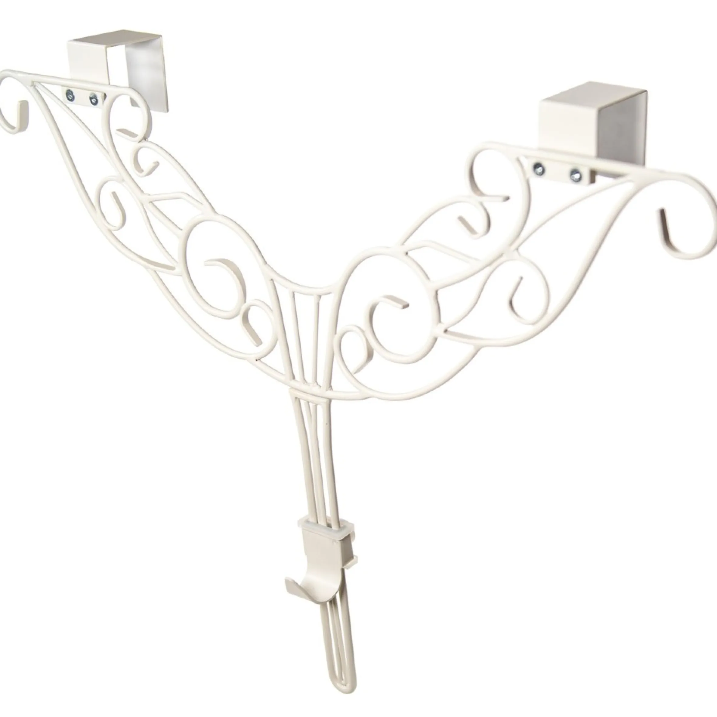 24" White Antler Unique Adjustable Christmas Wreath Hanger