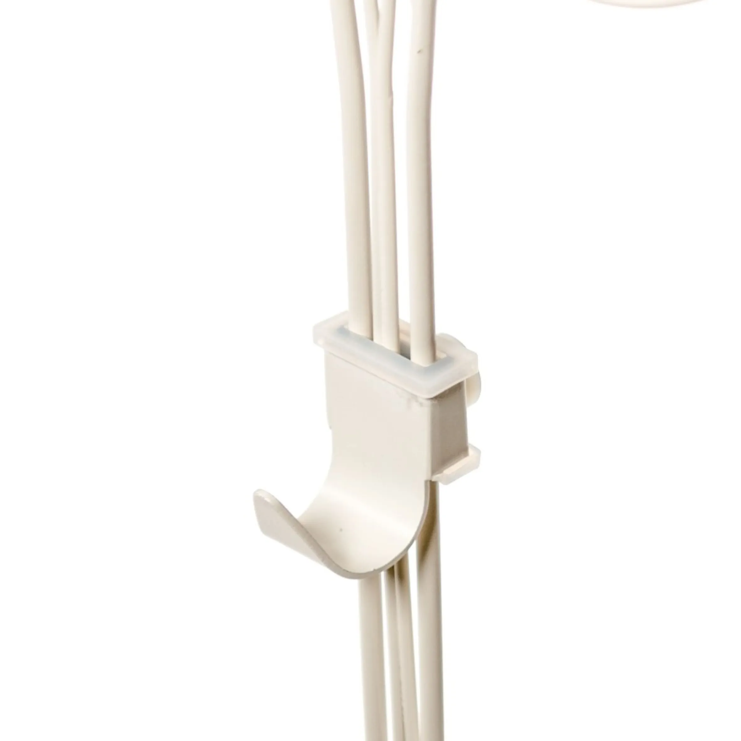 24" White Antler Unique Adjustable Christmas Wreath Hanger