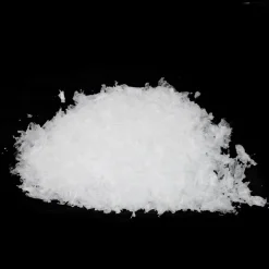 White Artificial Powder Snow Flakes For Christmas Crafts And Decorating 2.5Qts