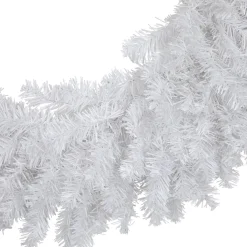 White Canadian Pine Artificial Christmas Wreath, 24-Inch, Unlit
