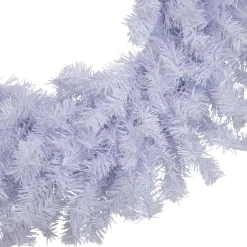 White Crystal Spruce Artificial Christmas Wreath - 20-Inch, Unlit