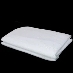 White Glittered Soft Plush Buffalo Artificial Christmas Snow Drape 36