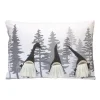 18" White, Gray, And Brown Holiday Gift Collections Gnome Pillow