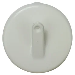 2.75" White Magnetic Christmas Wreath Hanger