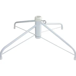White Metal Christmas Tree Stand For 6.5'-7.5' Artificial Trees