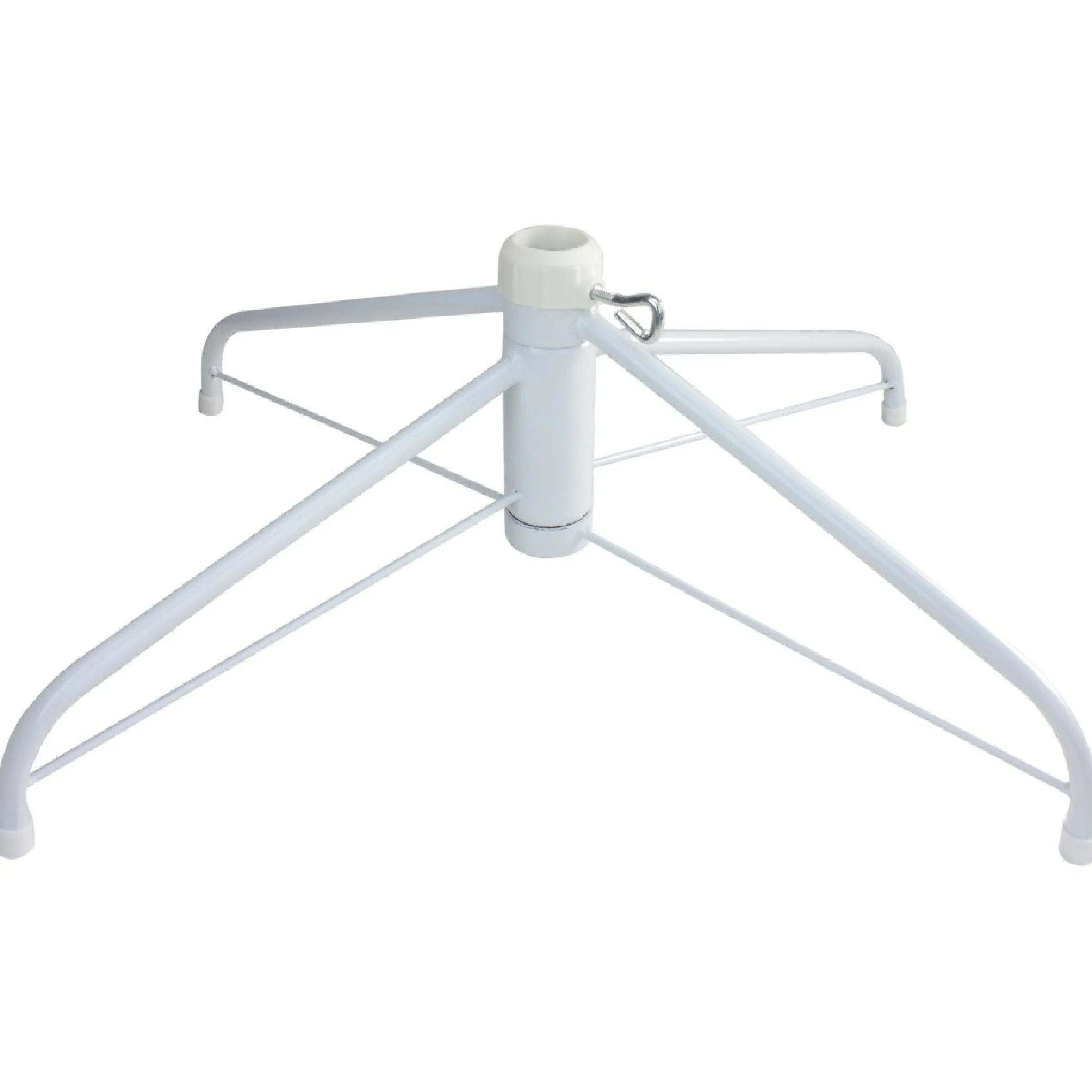 White Metal Christmas Tree Stand For 6.5'-7.5' Artificial Trees