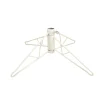 39.75" White Metal Christmas Tree Stand For 12' - 15' Artificial Trees
