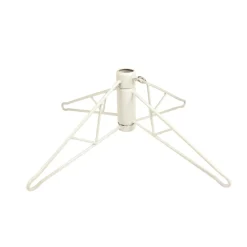 39.75" White Metal Christmas Tree Stand For 12' - 15' Artificial Trees