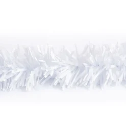 25' White Metallic Twist Novelty Christmas Garland