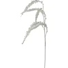 27" White Sequins Weeping Artificial Pick