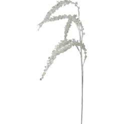 27" White Sequins Weeping Artificial Pick