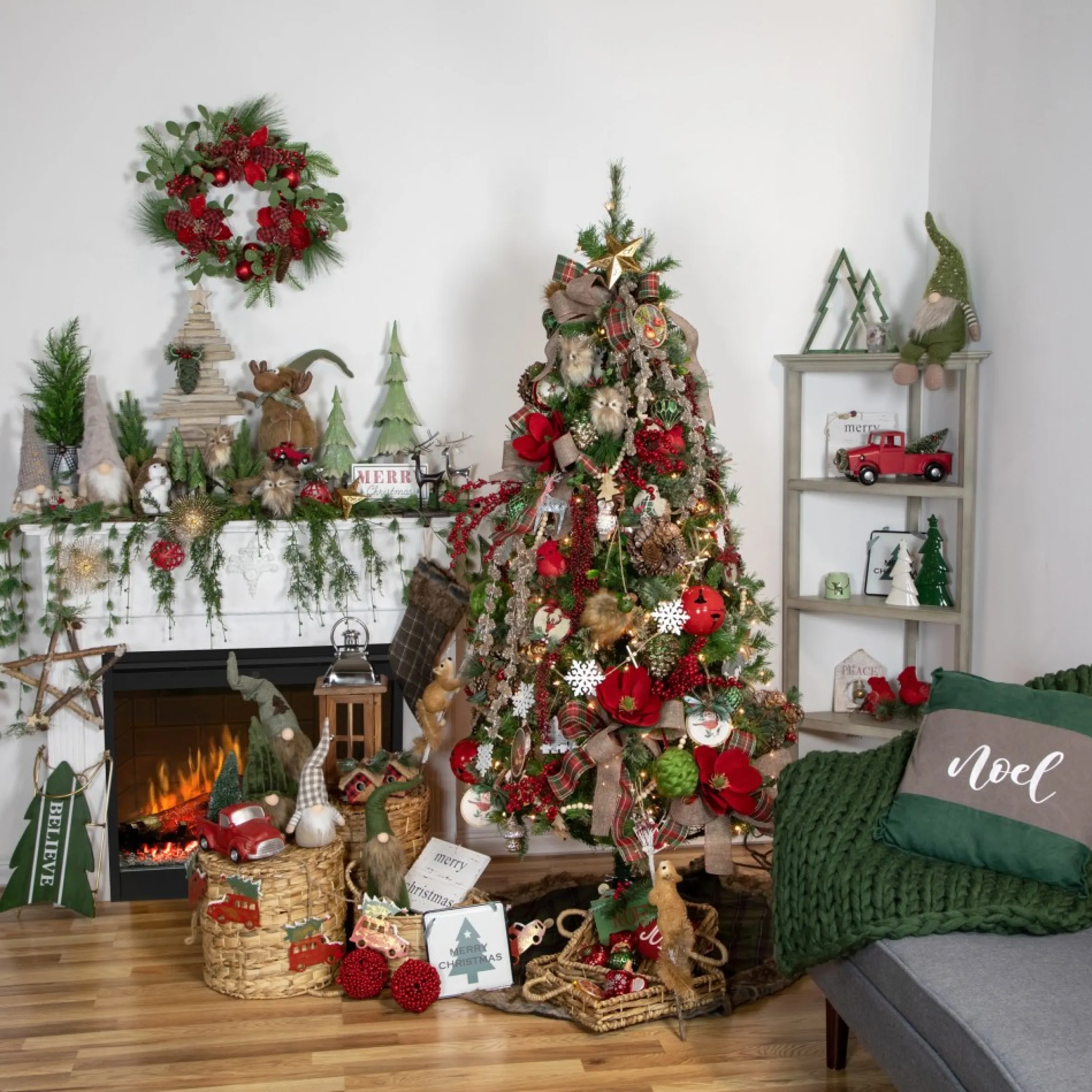 4' White Snowflakes On Jute Rope Hanging Christmas Garland