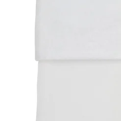 18" White Traditional Hanging Christmas Stocking