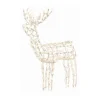 48" Winter Frost White Led Standing Buck Christmas Yard Decoration