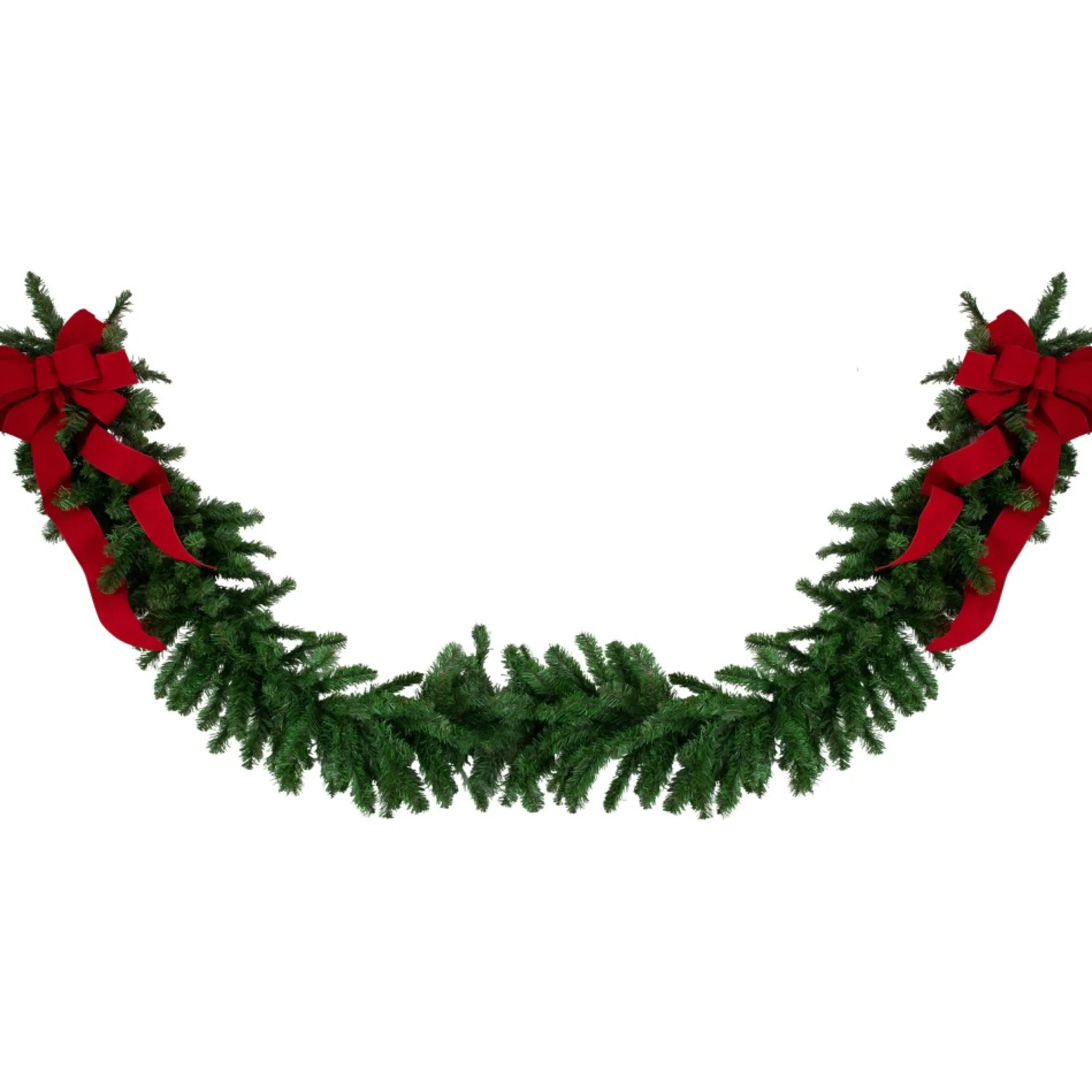 50' X 14" Balsam Pine Artificial Christmas Garland, Unlit