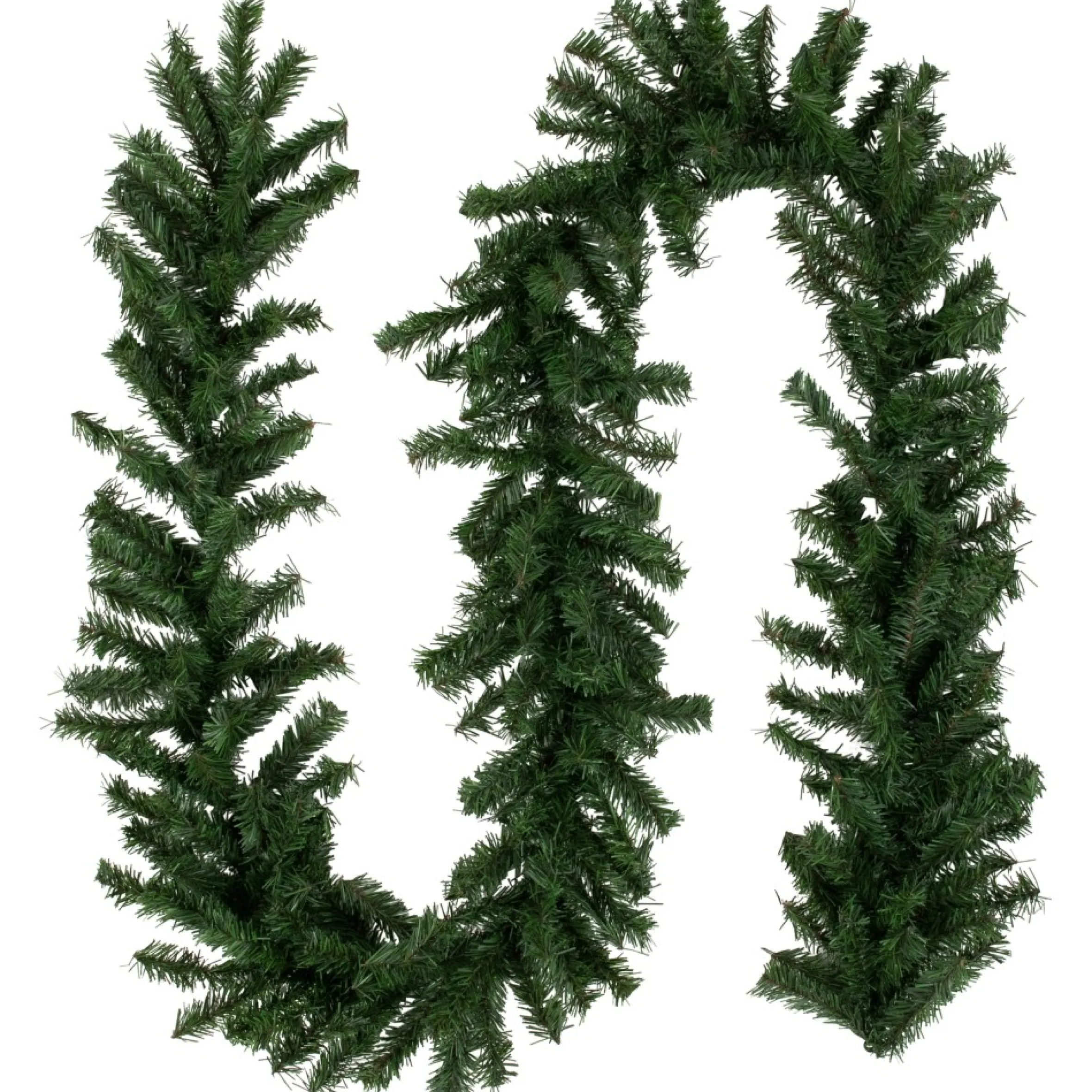 9' X 10" Canadian Pine Artificial Christmas Garland, Unlit