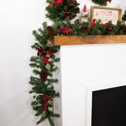 9' X 10" Canadian Pine Artificial Christmas Garland, Unlit