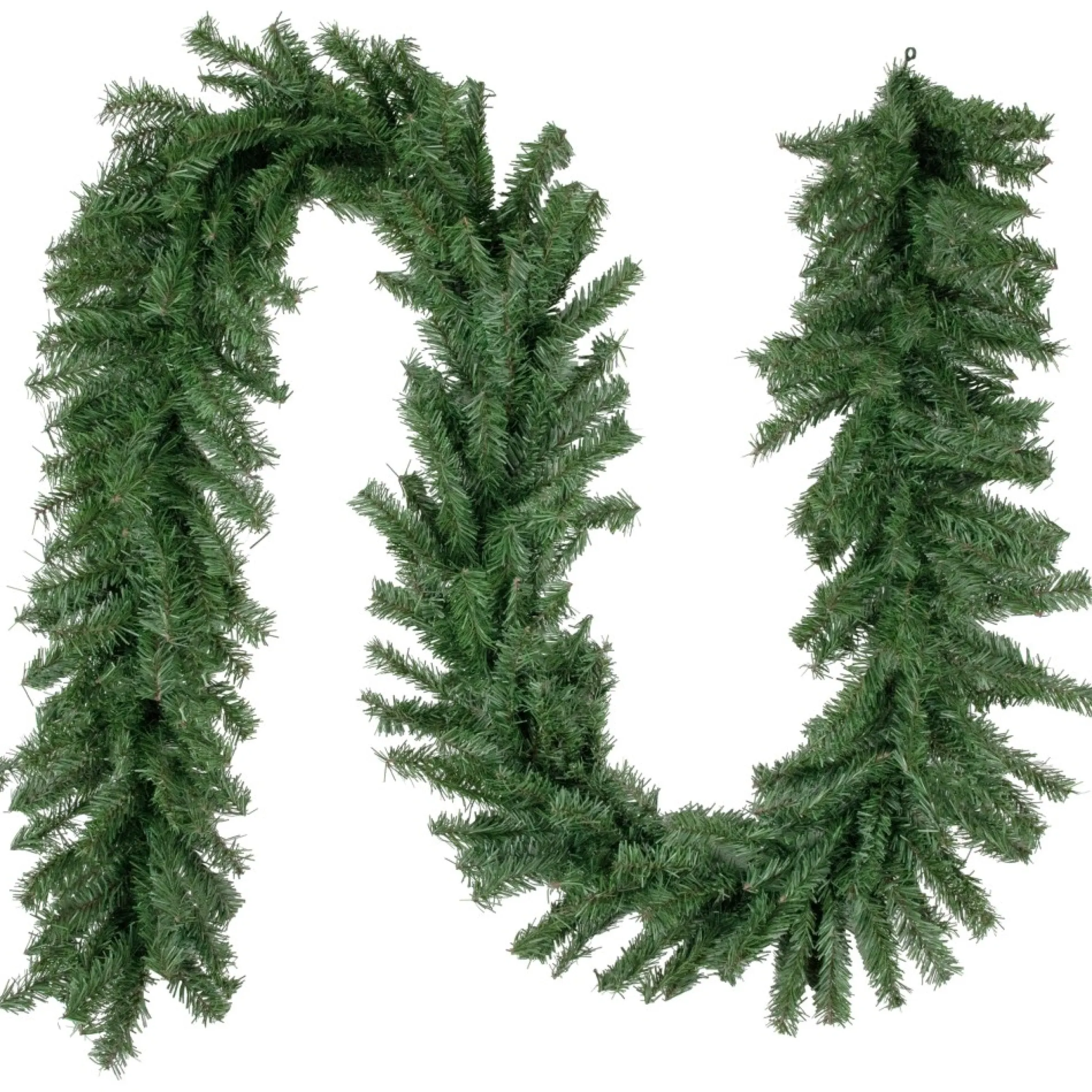 9' X 12" Canadian Pine 2-Tone Artificial Christmas Garland - Unlit