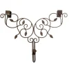3.5" X 24" Cedar Brown Ivy Adjustable Christmas Wreath Hanger