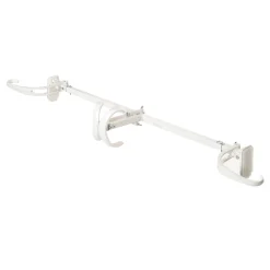 9" X 33" Chiffon White Double Door Garland Christmas Hanger