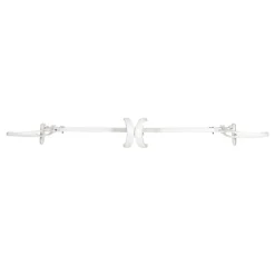9" X 33" Chiffon White Double Door Garland Christmas Hanger