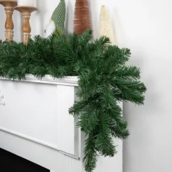 9' X 10" Colorado Spruce Artificial Christmas Garland, Unlit