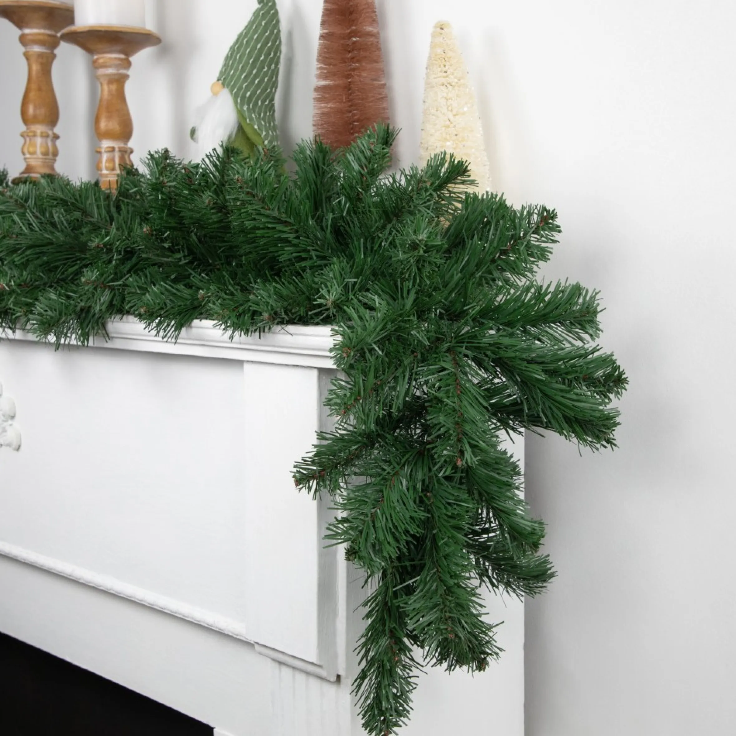 9' X 10" Colorado Spruce Artificial Christmas Garland, Unlit