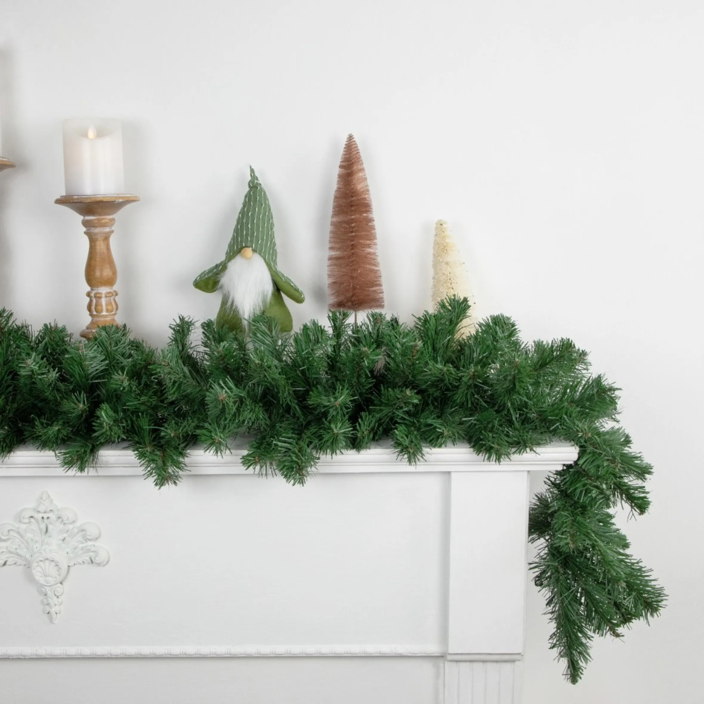 9' X 10" Colorado Spruce Artificial Christmas Garland, Unlit