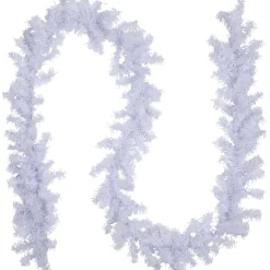 100' X 8" Commercial Length White Canadian Pine Artificial Christmas Garland, Unlit