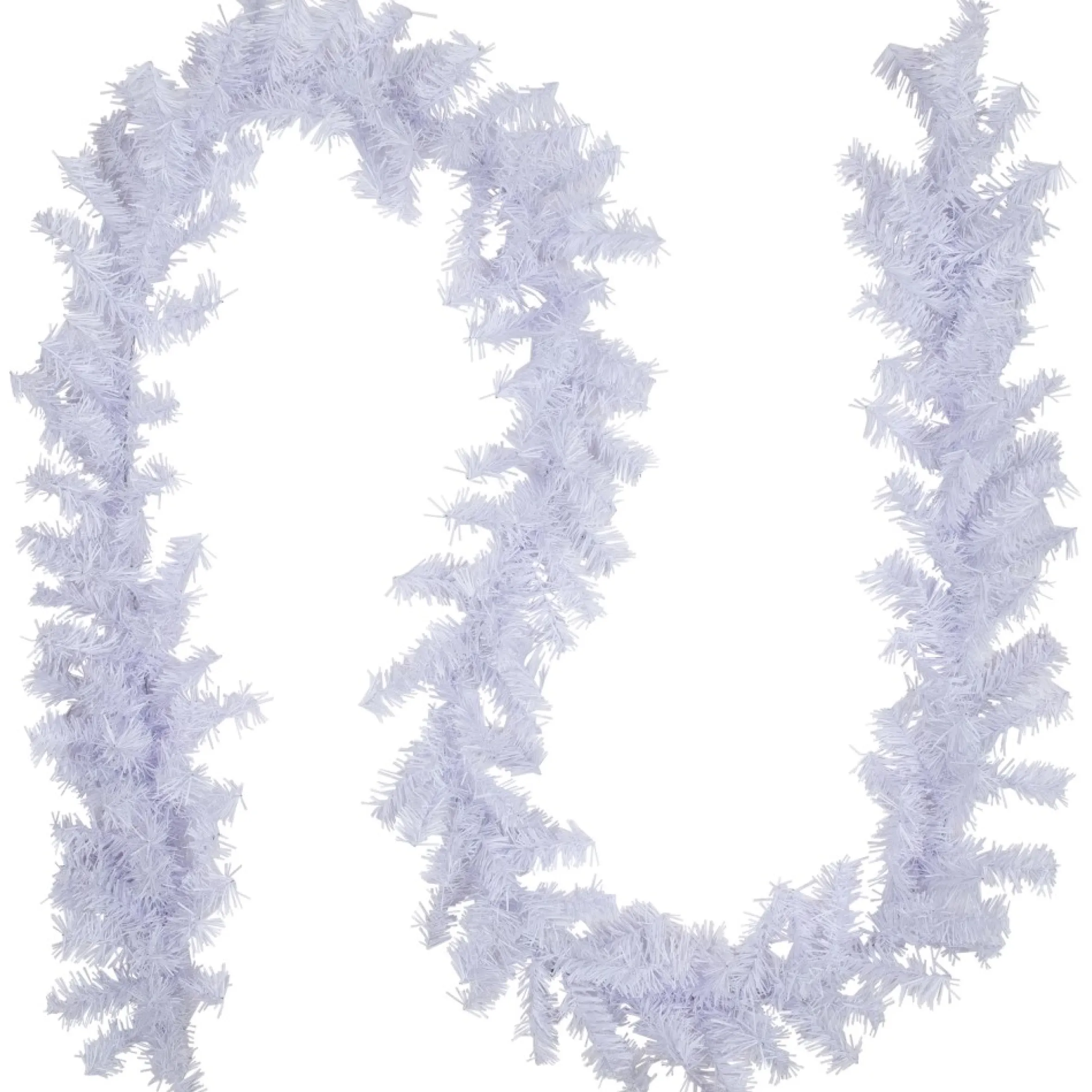 100' X 8" Commercial Length White Canadian Pine Artificial Christmas Garland, Unlit