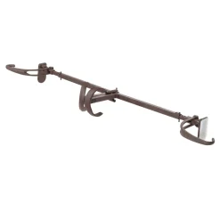 9" X 33" Cotton White Double Door Garland Christmas Hanger