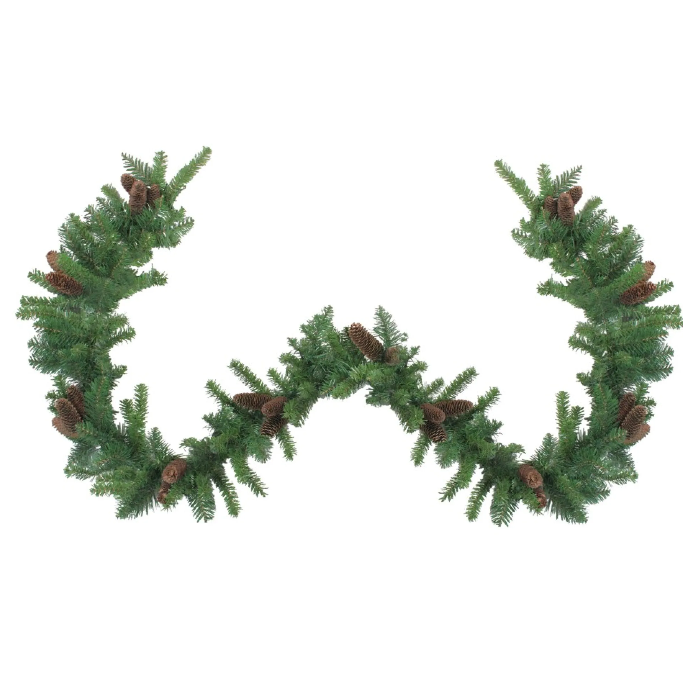 9' X 14" Dakota Red Pine Artificial Christmas Garland - Unlit