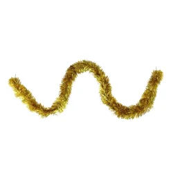 12' X 2.75" Deep Gold Traditional Artificial Christmas Garland - Unlit