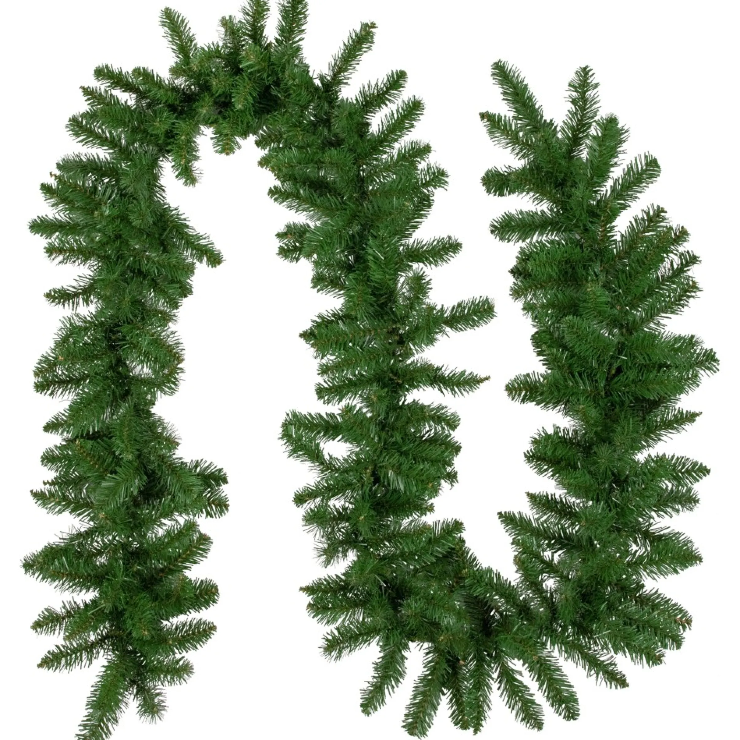 9' X 10" Eastern Pine Artificial Christmas Garland, Unlit