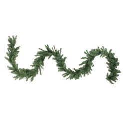 100' X 10" Green Canadian Pine Artificial Christmas Garland - Unlit