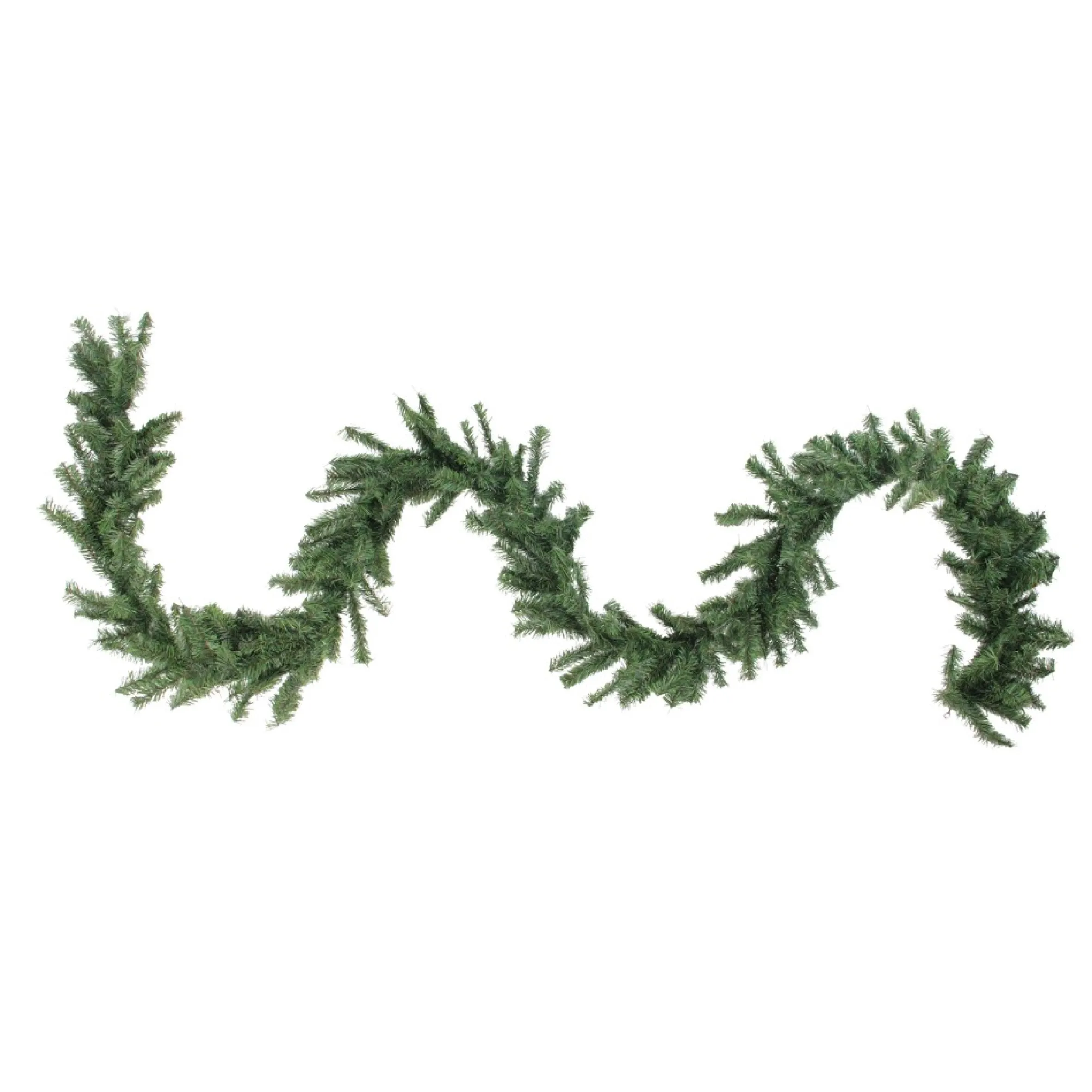 100' X 10" Green Canadian Pine Artificial Christmas Garland - Unlit