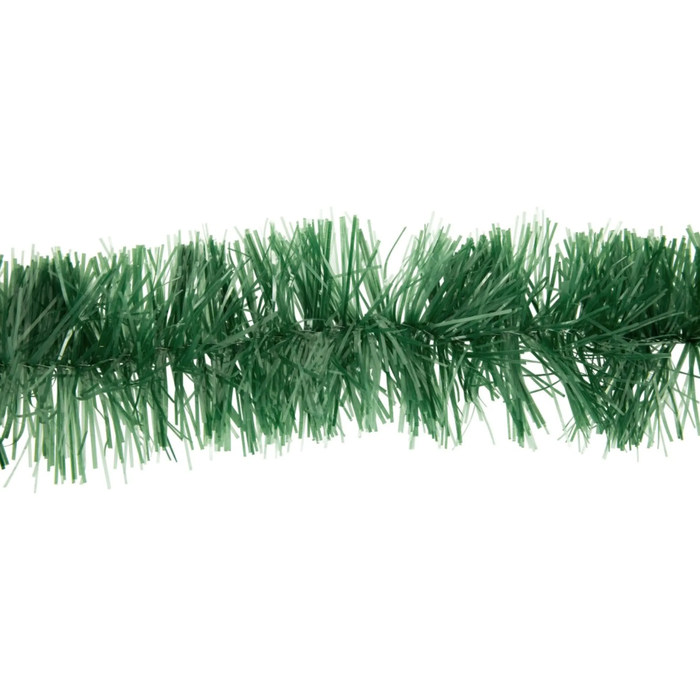 50' X 2.75" Green Tinsel Artificial Christmas Garland - Unlit