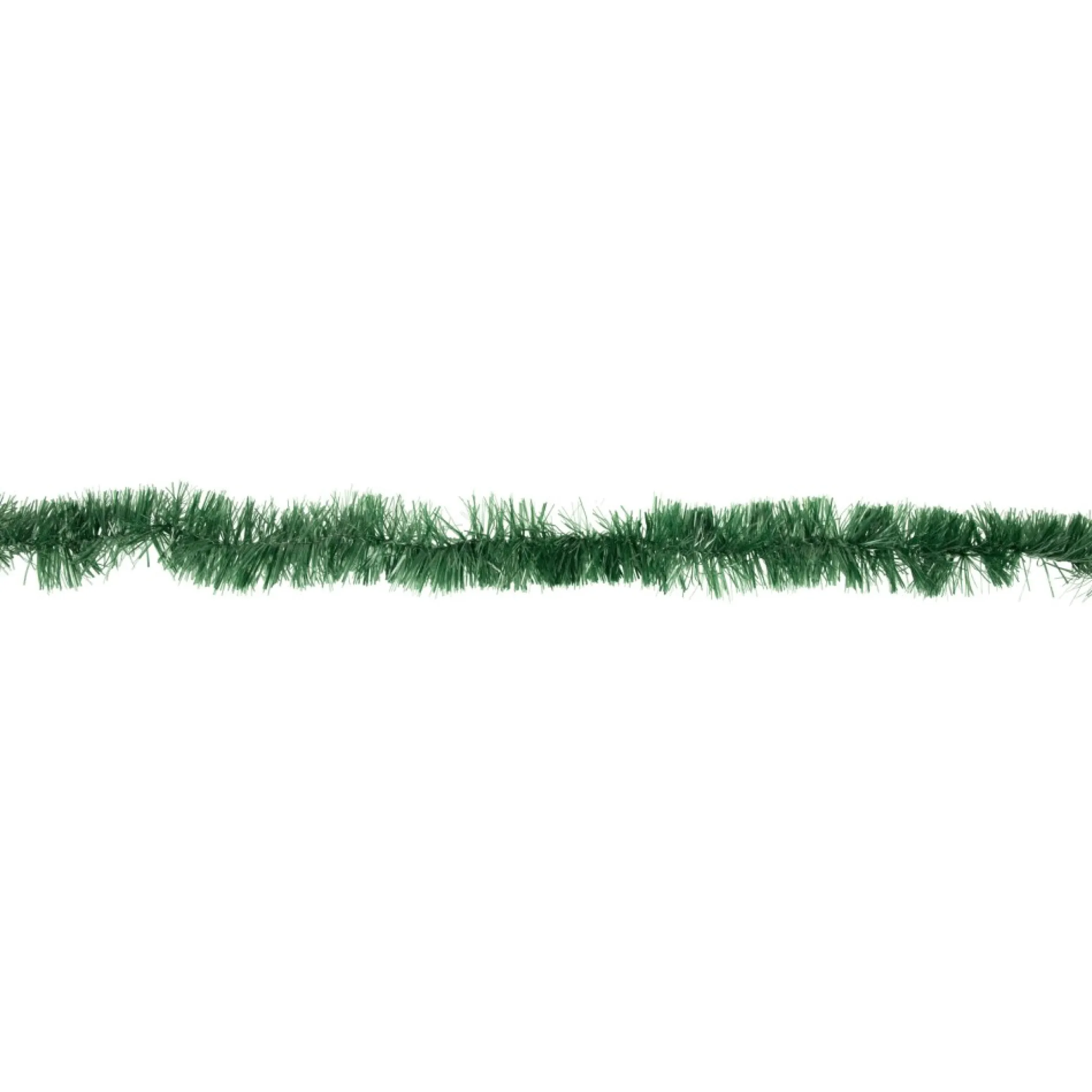 50' X 2.75" Green Tinsel Artificial Christmas Garland - Unlit