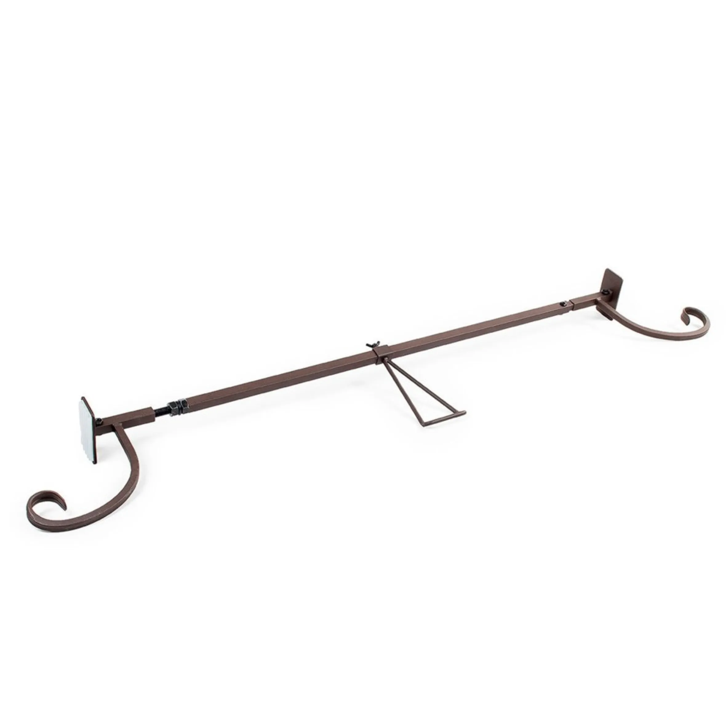 7.5" X 43" Hickory Brown Slim Single Door Garland Christmas Hanger