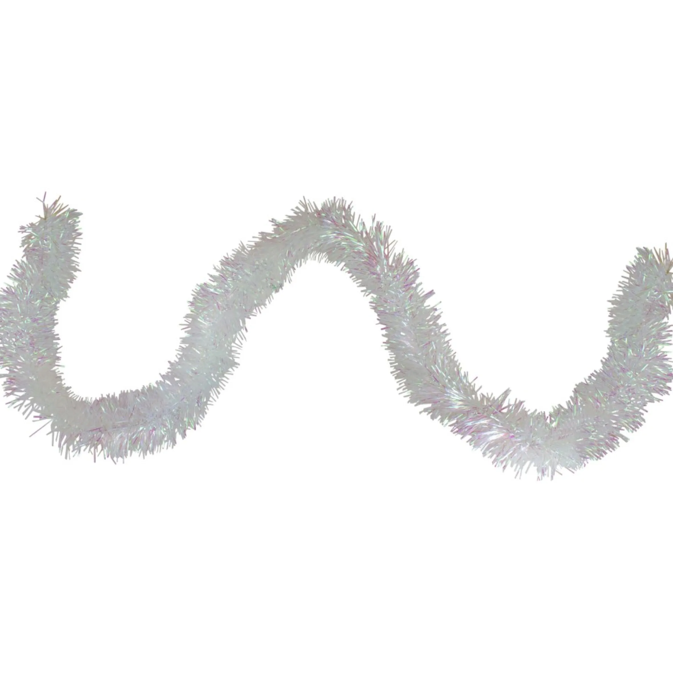 50' X 3" Iridescent Artificial Tinsel Christmas Garland - Unlit