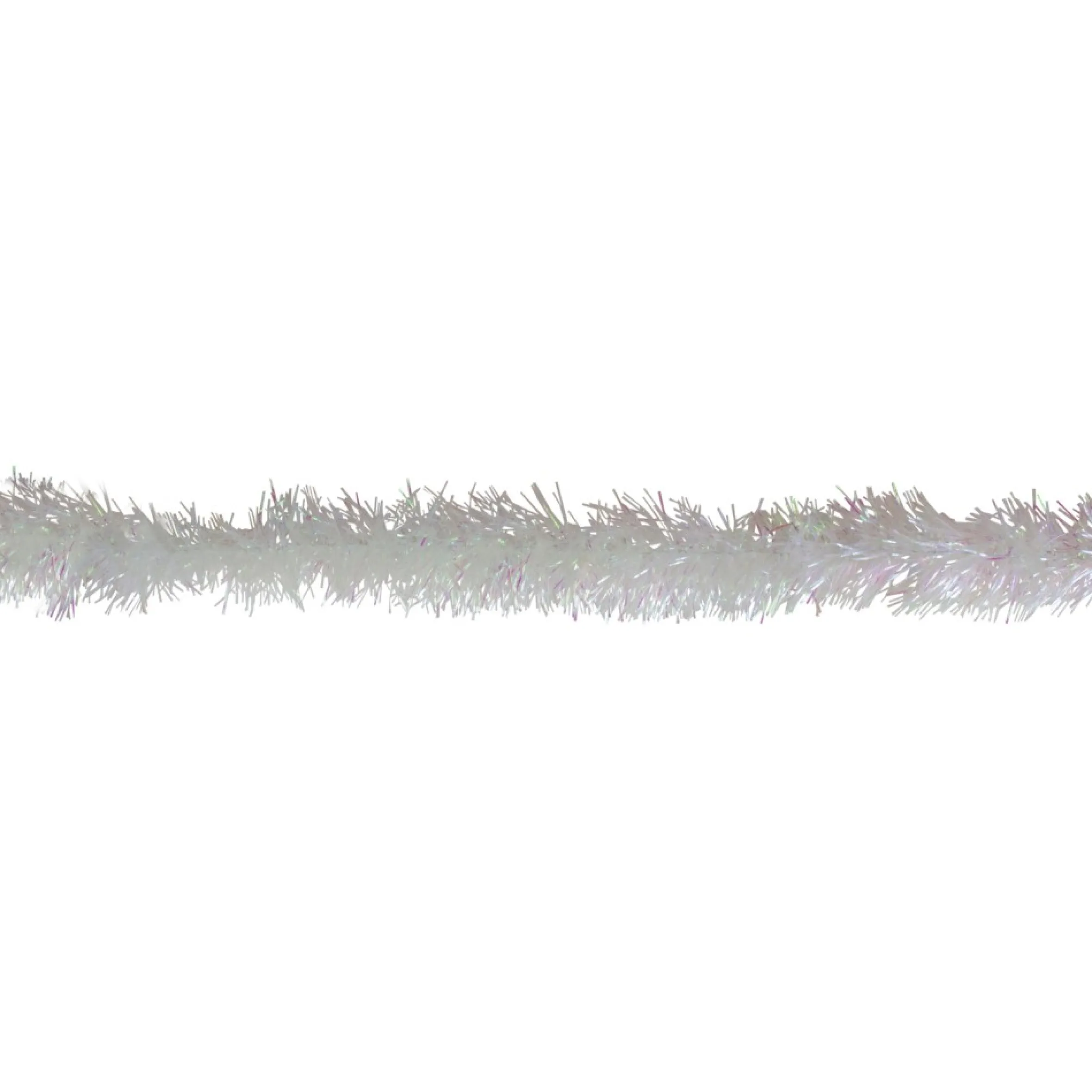 50' X 3" Iridescent Artificial Tinsel Christmas Garland - Unlit