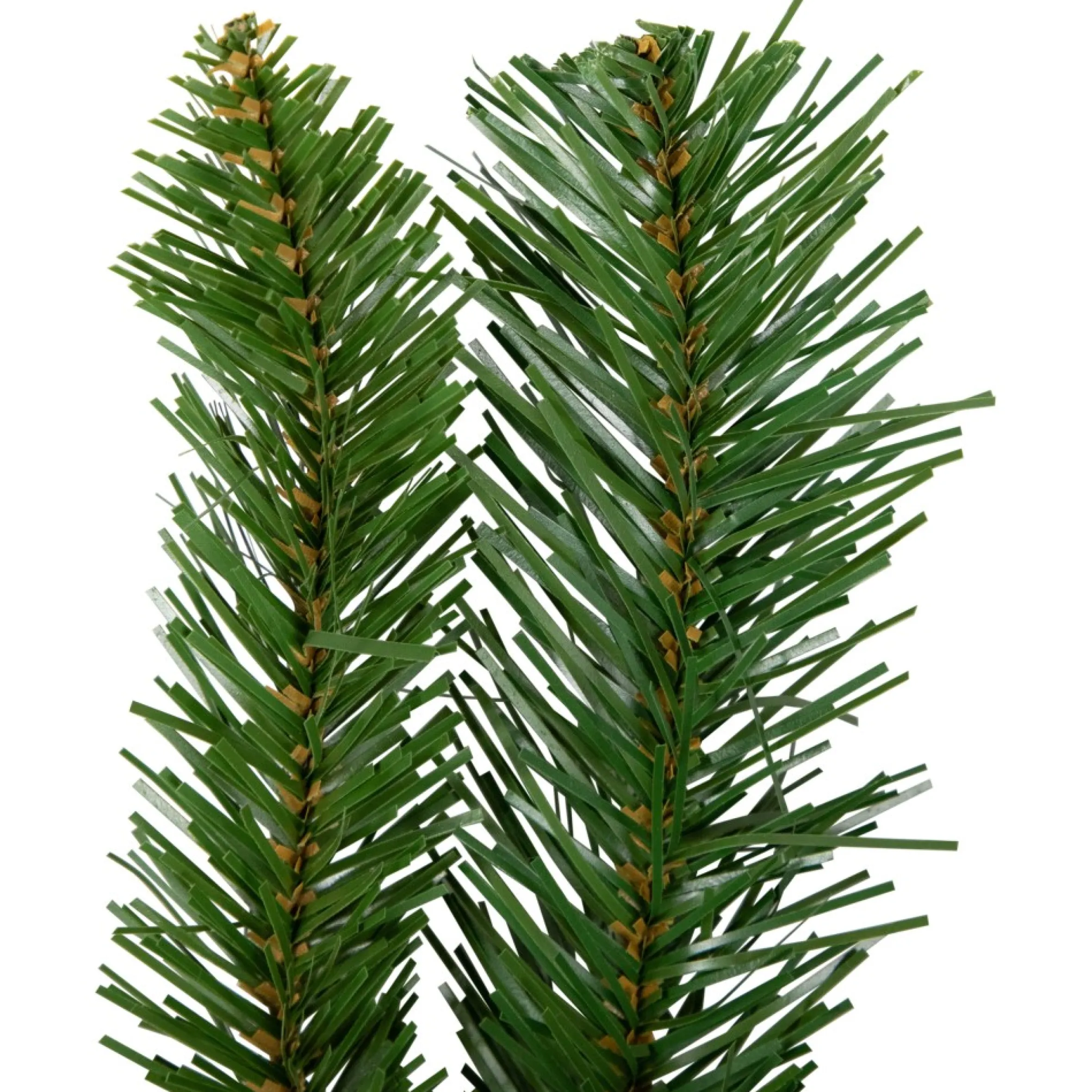 9' X 12" Mixed Green Beaver Pine Artificial Christmas Garland, Unlit