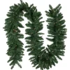 9' X 12" Pre-Lit Buffalo Fir Artificial Christmas Garland - Clear Lights