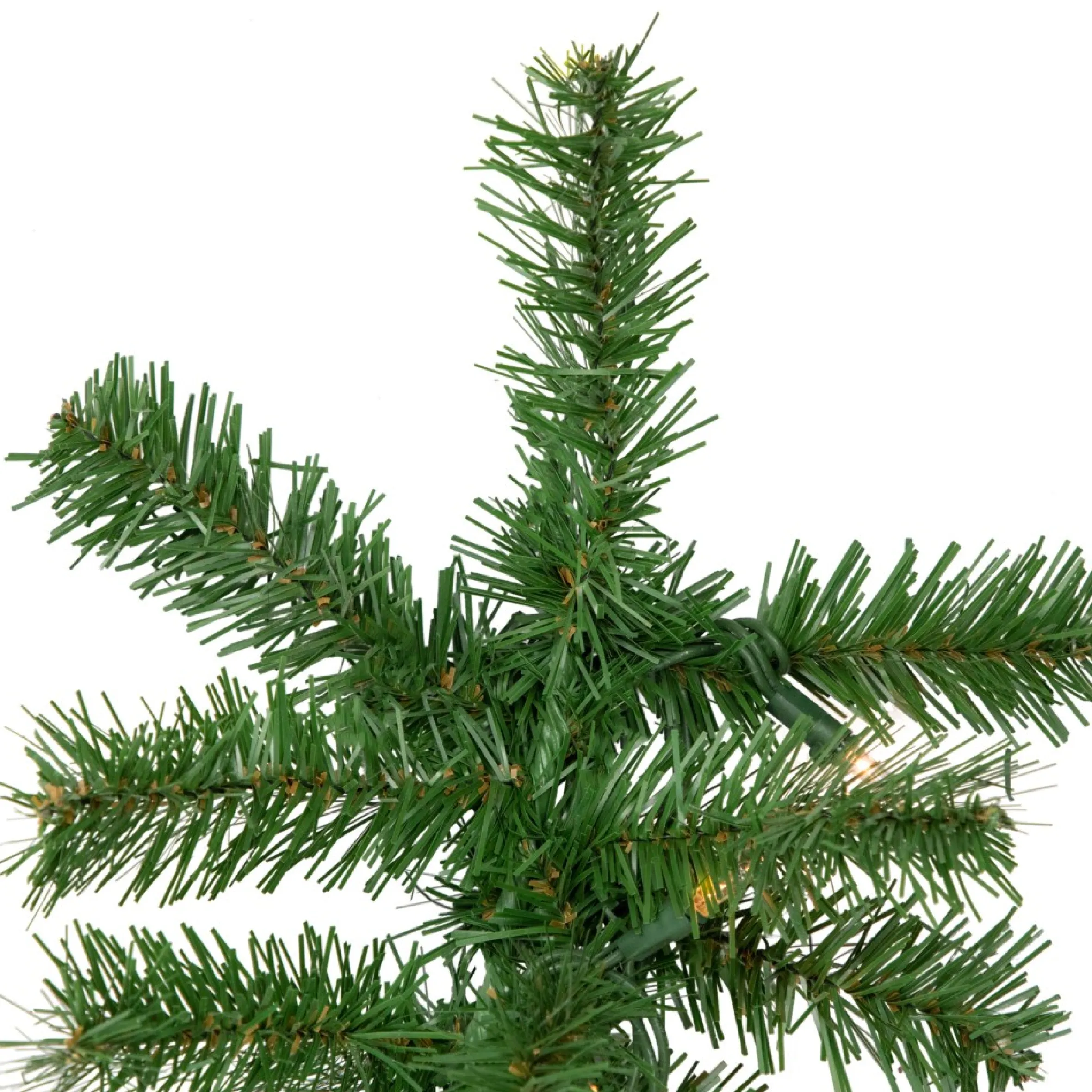 9' X 10" Pre-Lit Dorchester Pine Artificial Christmas Garland, Clear Lights