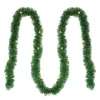 12' X 2.5" Pre-Lit Green Pine Artificial Christmas Garland - Clear Lights