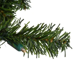 9' X 10" Pre-Lit Led Canadian Pine Artificial Christmas Garland - Clear Lights